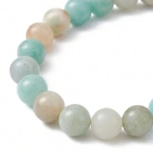 1 pièce Bracelet élastique perlé avec pierre et étoile de mer style océan, convient pour un port quotidien / à la plage / en cadeau. Bijou d'été. Diamètre intérieur : 2-3/8 pouces (6,1 yard). Cadeau idéal pour la petite amie / épouse / mère. Saint-Valentin / anniversaire / remise des diplômes / fête des mères