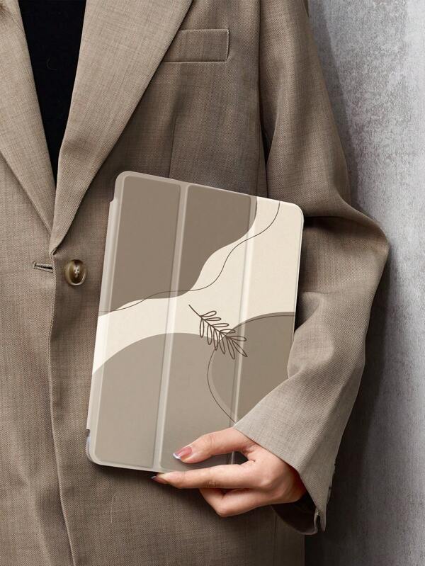 Brown Block IPad Case Compatible With IPad 10.2 Inch 2021/2020 IPad 9th/8th Generation,IPad (A16) 11 Inch 11th Generation 2025,Compatible With Samsung Galaxy Tab/ Tab Cover,With Pen Holder,Compatible With Kindle Paperwhite 12th Gen 2024,Supports Automatic Sleep/Wake Lid