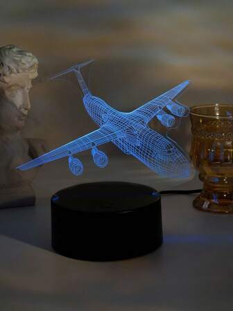 1pc Airplane Shaped Decoration Light