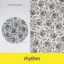 Underglaze Blue And White Ceramic Sticker High Temperature Paper Cutting Decoration For Pottery And Ceramics - Rhythm - View 1