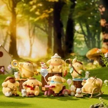 Miniso Sanrio Pompompurin Four Seasons Series Blind Box, High-Quality PVC With Flocking Details, Ideal For Home Decor, Shelf Display & Gift Giving(1PC, Random Delivery) - Yellow - View 2