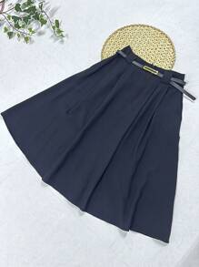 Women Skirts - 黑色 - 查看 3