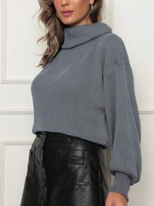 Women Sweaters - Grey - View 4
