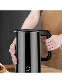 Jarra Electrica Para Calentar Agua De 1500w,2,3 L,Jarra electrica hervidora,Hervidor de agua electrico - Negro - Ver 2