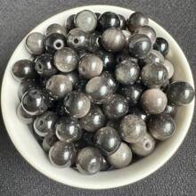 90-35pcs 4-10mm Natural Round Tiger's Eye Amazonite Lava Turquoise Agate Cummingtonite Spacer Loose Stone Beads For Jewellery Making Diy Bracelet - Stone Beads - View 34