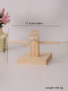 1个多层木质太阳镜展示架，适用于近视眼镜和珠宝，组装简便，太阳镜收纳架，旅行必备，返校季必备 - 原木眼鏡架 - 查看 23