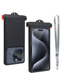 wellhouse 1 bolsa impermeable para teléfono - Negro - Ver 1