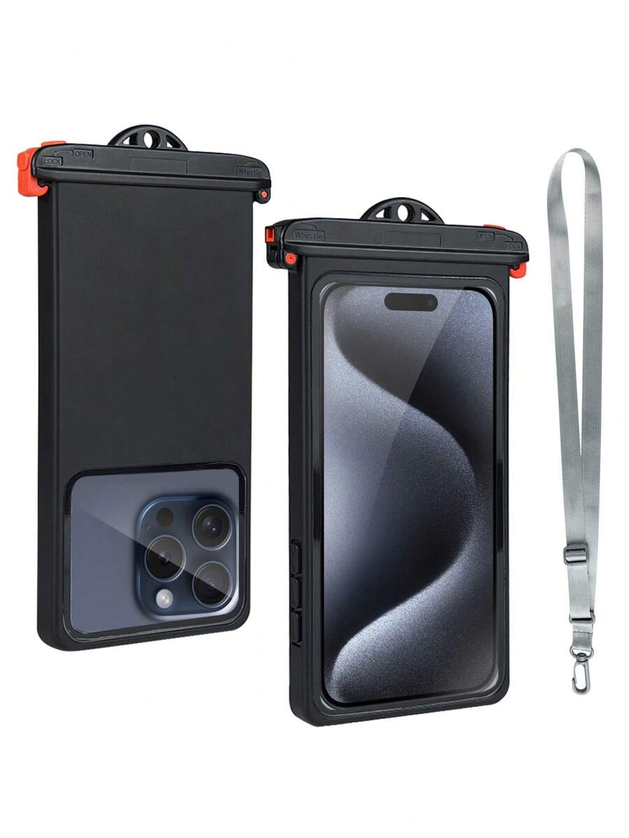 wellhouse 1 bolsa impermeable para teléfono - Negro - Ver 1