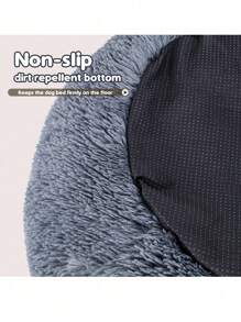 40 CM Cama Para Gatos Redonda De Felpa Mullida Con Capucha, Acogedora Para Gatos De Interior O Camas Para Perros Pequeños