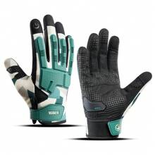 Kyncilor Gants militaires tactiques Gants de paintball, de tir, d'airsoft, de combat, de vélo. Gants de protection en caoutchouc anti-dérapants à doigts complets pour hommes et femmes