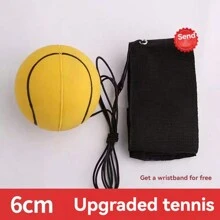 1pc Wrist-Worn Bouncing Ball With Elastic Cord, Magic Ball, Stress Relief Toy Ball For Hand Tossing - Multicolor - View 15