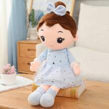 Christmas Decoration 1pc 45cm Super Kawaii Plush Doll With Clothes Stuffed Soft Cartoon Pillow Plush Toys Birthday Gift Room Decoration,Pink Stuffed Animal