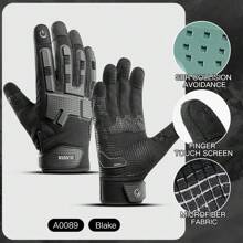 Kyncilor Gants militaires tactiques Gants de paintball, de tir, d'airsoft, de combat, de vélo. Gants de protection en caoutchouc anti-dérapants à doigts complets pour hommes et femmes