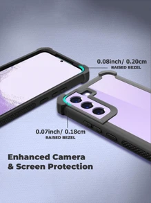 重型防震透明 TPU 手机壳适用于三星 Galaxy S20 S21 S22 S23 S24 S25 Plus Ultra FE 并兼容 16 15 14 13 12 11 Pro Max Plus