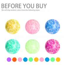 Bola antiestrés de 4.5cm/1.8pulgadas para adultos y adolescentes, color aleatorio - Color aleatorio - Ver 3