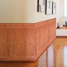 1pc 35cm X 35cm Wood Grain 3D Wall Sticker, Self-Adhesive Wallpaper, Removable And Resizable, Waterproof / Anti-Moisture / Anti-Dirt Stereo Wallpaper, Perfect For Bedroom, Living Room, TV Background Wall And Home Decoration,Renovation Stickers Peel Wall Panels,Wall Paper, Wallpapers,Spring Decoration Items Refresh Your Home,Rama Decoration Stickers