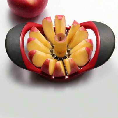 1pc Multifunctional Fruit Cutter Compatible With Apple, Lemon And Other Fruits, Stainless Steel Core Remover & Slicer & Divider