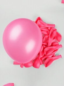 25入組12英寸珍珠拉丁氣球，圓形多彩氣球，適用於生日派對婚禮裝飾