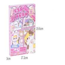 Yuxian Rice Ball Cat DIY Quiet Book Gift Box, Cute Style Soft And Adorable Free Combination Scene Children Toy Handmade Book - Multicolor - View 8