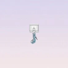 2024年義大利風格鋼鐵手鍊與鋅合金吊墜，DIY - 彩色 - 查看 7