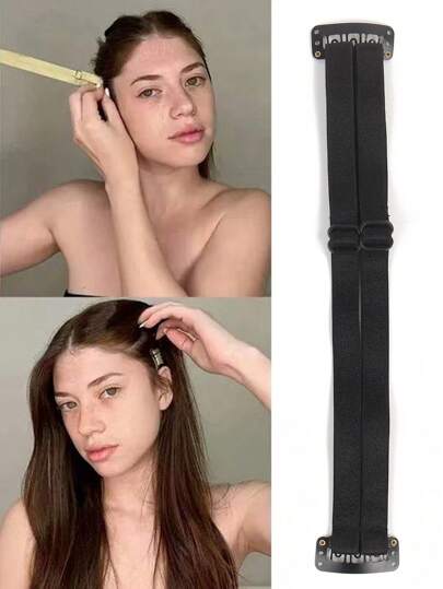 1 Stück dehnbare Bänder zum Anheben der Augen und Augenbrauen, BB Clip elastisches Band, einstellbar, Gummi zum Vermeiden von Falten Gesichts-Tapes