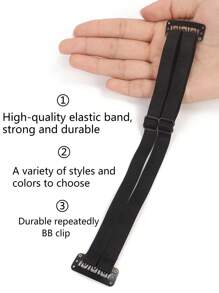 1pc The Stretching Straps For Lift The Eyes And Eyebrows Bb Clip Elastic Band Adjustable Rubber For Hair Anti-Wrinkle Face Tapes