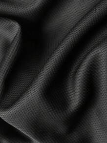Stile da ragazzo, maglietta 45 nera da baseball per uomo, casual a maniche corte, con ricamo e cucitura, scollo a V, con bottoni, adatta per feste e sport