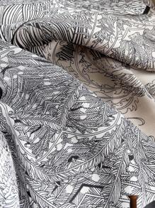 1 pieza Elegante pañuelo cuadrado de 90cm con estampado para mujer, adecuado para usar de manera casual y de moda en el estilo callejero como accesorio de cuello, cabeza, cortavientos al aire libre, perfecto para complementar tu look. - Camel - Ver 4