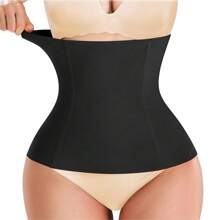 Women Sports Waist Belt, Breathable Elastic Steel Boned Waist Belt, Abdomen Belt, Buckle Waist Trainer, Body Sculpting Clothes, Sports Waist Wrap - Girdle - View 13