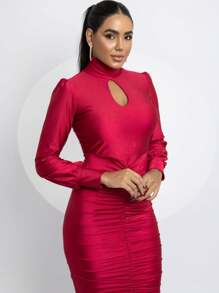 Women Dresses - 紅色 - 查看 9