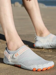 Men Outdoor Water Shoes For Cross-Border Sports And Stream Trekking - Grey - View 2