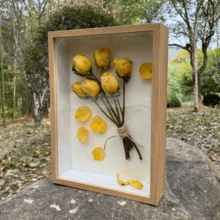 3D Hollow Dry Flower Photo Frame MDF Material For 6 Inch, 7 Inch, 8 Inch, 10 Inch, A4, 16 Inch Specification - Multicolor - View 10