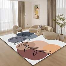 Luxury  Style Anti-Slip Rug For Bedroom, Living Room, And Entryway - Washable, Stain-Resistant, Rich Patterns - Home & Room Decor - Printed Area Rug - Various Styles - Multicolor - View 2