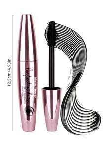 1 Pieza Máscara Para Dar Volumen Y A Prueba De Manchas - Negro - Ver 2