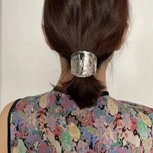 Jeden Vintage Solid Color Metal Insertion Ponytail Clip Spinka do włosów, Wielofunkcyjny dodatek do włosów Modny dodatek dla kobiet odpowiedni do codziennego użytku Spinki do włosów Spinki do włosów Spinki do włosów