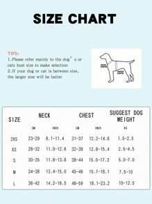 1pc Colorful Print Breathable Mesh Dog Harness With Reflective Strip And Strong Wrap, Chest Style
