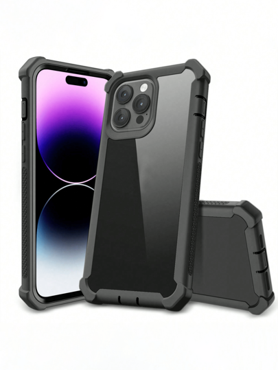 Heavy Duty Shockproof Clear TPU Case Compatible With Samsung Galaxy S20 S21 S22 S23 S24 S25 Plus Ultra FE And Compatible With IPhone 16 15 14 13 12 11 Pro Max Plus