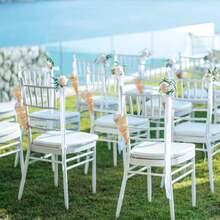 50入組牛皮紙卷帶雙面膠和貼紙，花束禮品包裝紙，賀卡，乾花配件適用於活動派對DIY禮品 - 棕色 - 查看 11