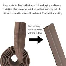 1m Acrylic Trở lại Keo dán Chống bụi Cách tiếng ồn Cửa Đáy Dải niêm phong , Đối với Đáy Của Cửa Gap Đến Ngăn chặn Gió & , Thích hợp Đối với Tất cả Lốp xe Của Cửa - màu nâu - Xem 10