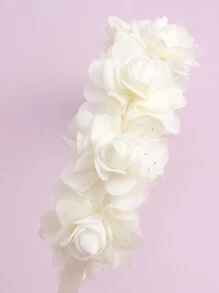 Diadema Floral 3D, Accesorio para el Cabello Versátil de Uso Diario - Multicolor - Ver 6