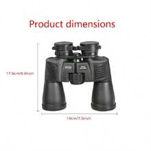 1 Ống Nhòm MOGO DT16x50, Thân Kim Loại Màu Đen, Ống Kính Quang Học, Để Du Lịch Ngoài Trời Và Quan Sát Phong Cảnh - màu đen - Xem 2