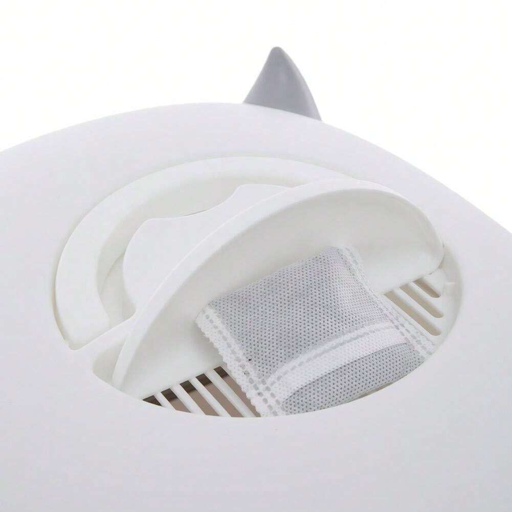 Living And Home Fully Enclosed Cat Litter Box With Scoop And Lid,Large