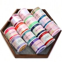 100M/Roll 0.8mm Nylon Thread Cord Chinese Knot Macrame Cord Bracelet Braided String For DIY Tassels Beading Shamballa String Jewelry Making