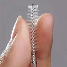 100 Stücke/Packung Wimpernbürsten Augenbrauenbürste tragbare Wimpern Spoolies für Wimpernverlängerung Make-up-Applikator für Augenbrauen