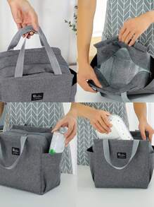 Teacher Print Insulation Lunch Bag, Fashion Travel Picnic Bag, Portable Thickened Aluminum Foil Handbag For Office School Travel Festival Teacher, Best Thank You Teacher Gift, Best Gifts For Teachers, Best Teachers Day Gift Forever, Best Teacher Gifts For Christmas, Best Teacher Appreciation Gifts, Literary School Bag For Teens, Book Bag For Women Or Students, Perfect For Books, Shopping, Back To School And More, Thank You Teacher Gifts