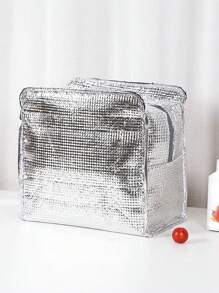Teacher Print Insulation Lunch Bag, Fashion Travel Picnic Bag, Portable Thickened Aluminum Foil Handbag For Office School Travel Festival Teacher, Best Thank You Teacher Gift, Best Gifts For Teachers, Best Teachers Day Gift Forever, Best Teacher Gifts For Christmas, Best Teacher Appreciation Gifts, Literary School Bag For Teens, Book Bag For Women Or Students, Perfect For Books, Shopping, Back To School And More, Thank You Teacher Gifts