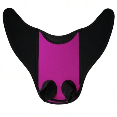 1pc Mermaid Tail Fin (Pink, Blue, Black), Swim Like A Mermaid, Full Foot Coverage, Perfect For Water Sports Enthusiasts, Suitable For Swimming, Fits Children Ages 3-6