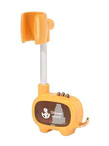 1入組小恐龍浴室花灑架，免打孔，可調節，固定花灑配件花灑 - 彩色 - 查看 5