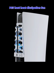 PS5 Host Cooling Fan, PS5 Rear Blu-Ray Exhaust Cooler, P5 Temperature-Reducing Fan - PS5 Console Fan - View 5