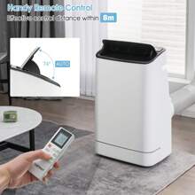 18000 BTU Portable Air Conditioner, Freestanding Auto Swing 4-In-1 AC Unit W/ Built-In Dehumidifier, 24H Timer, Remote Control/APP Control & Window Kit For Rooms Up To 50㎡ - 白色 - 查看 4